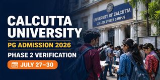 University of Calcutta PG Phase 2 Admission 2026 Schedule Out; Check Second List Verification Dates
